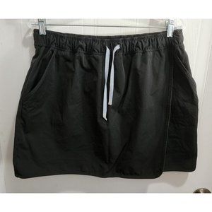 Ocean‎ Coast Black Skort Women's Golf Fishing Lined Activewear Stretch Size XL